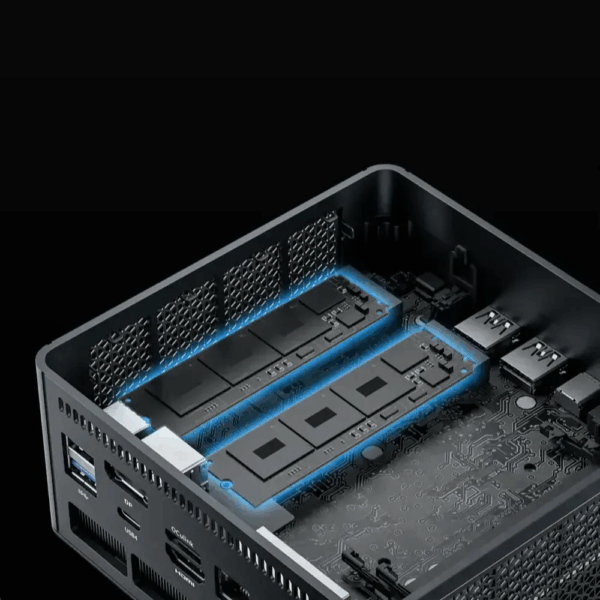 คอมพิวเตอร์ mini-PC Minisforum 890 Pro R9-8945HS Zen 4 Ryzen  AI  OCulnk Performance - Image 4