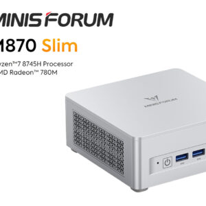คอมพิวเตอร์แบบ mini PC Minisforum UM870 Slim AMD Ryzen 7 8745H 8C/16T Radeon 780M Power Performance