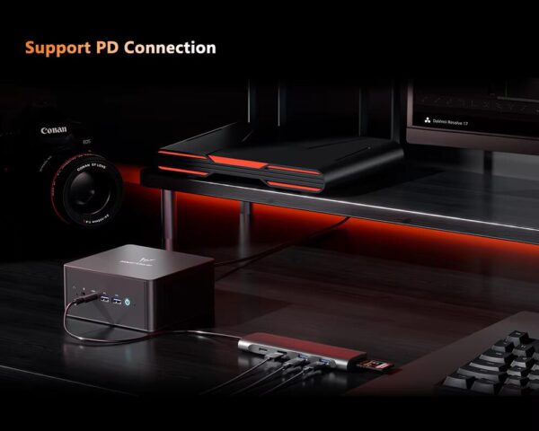คอมพิวเตอร์ mini-PC Minisforum UM880 Pro R7-8845HS Zen 4 Ryzen  AI  OCulnk Performance - Image 6