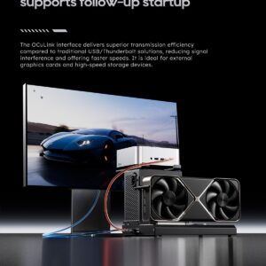 อุปกรณ์ต่อการ์ดจอแยก aoostar egpu dock eg02 tb5+oculink