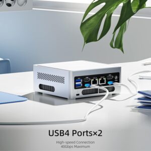 คอมพิวเตอร์แบบ mini pc minisforum npb6 intel gen 13 as a home lab server in its own right