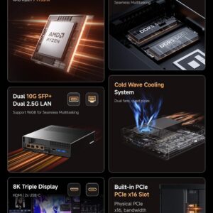 mini workstation minisforum ms a2 amd ryzen 9 9955hx ryzen 9 7945hx small but supreme extreme speed