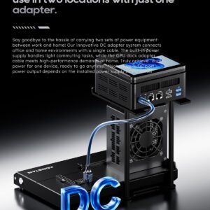 อุปกรณ์ต่อการ์ดจอแยก aoostar egpu dock eg02 tb5+oculink