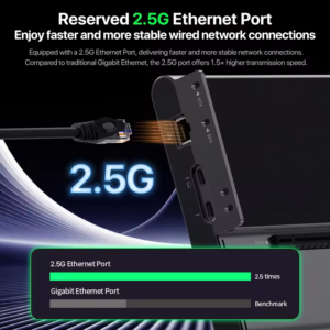 อปกรณ์ต่อการ์ดจอแยก external e gpu peladn link s 3 docking station port thunderbolt 5 80gbps