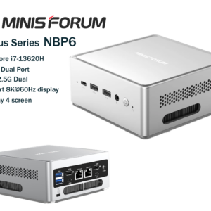 คอมพิวเตอร์แบบ mini pc minisforum npb6 intel gen 13 as a home lab server in its own right