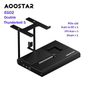 อุปกรณ์ต่อการ์ดจอแยก aoostar egpu dock eg02 tb5+oculink