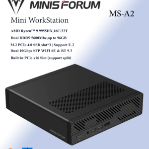 mini workstation minisforum ms a2 amd ryzen 9 9955hx ryzen 9 7945hx small but supreme extreme speed