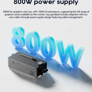 อุปกรณ์ต่อการ์ดจอแยก aoostar ag03 egpu dock oculink dual usb5 (thunderbolt 5) port built in 800w us plug